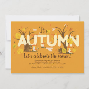 It's Autumn Invitation