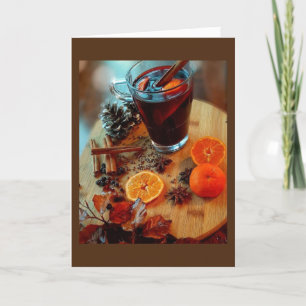 **IT'S AUTUMN & TIME TO CELEBRATE THANKSGIVING** CARD