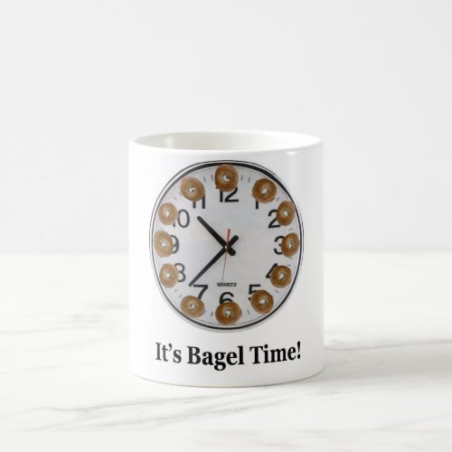 Its Bagel Time Magic Mug