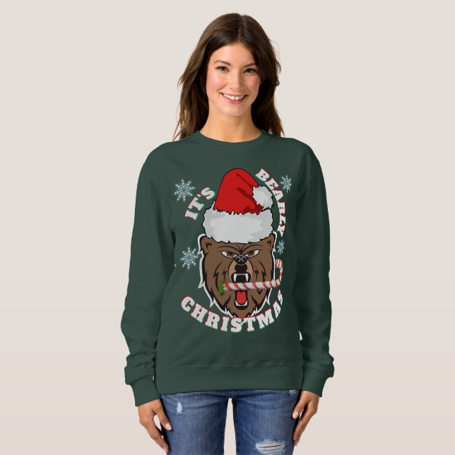 It's Bearly Christmas 2.0 Sweater (Front Full)
