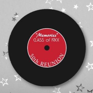 It's Been 50 years! Class reunion coasters