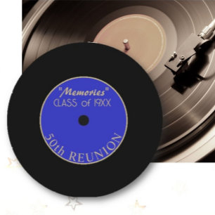 It's Been 50 years! Class reunion coasters