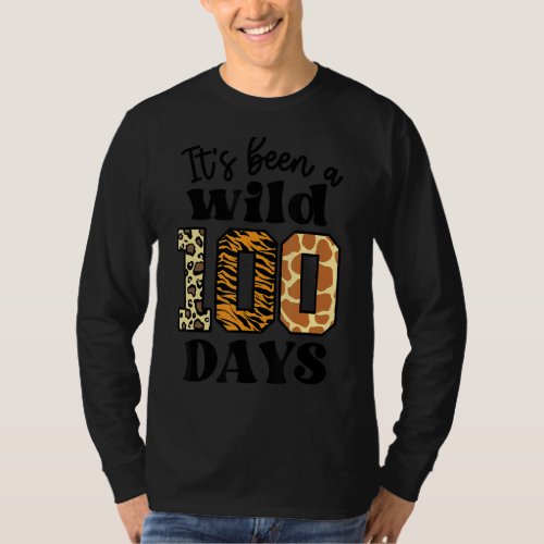Its Been A Wild 100 Days Of School 100Th Day Jung T_Shirt