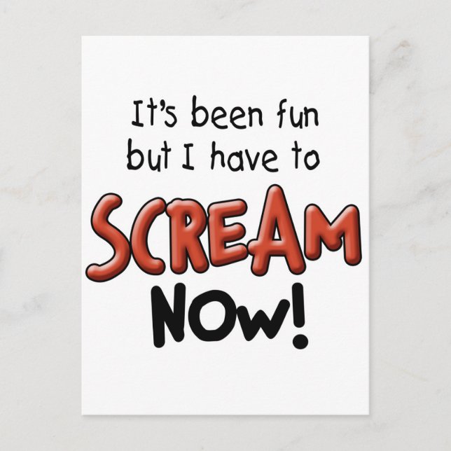 It's Been Fun Postcard (Front)