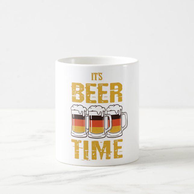 It's beer time coffee mug (Center)