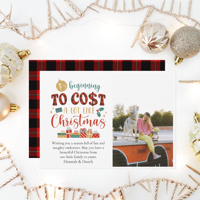 It's Beginning to Cost a Lot Like Christmas Note Card (Creator Uploaded)