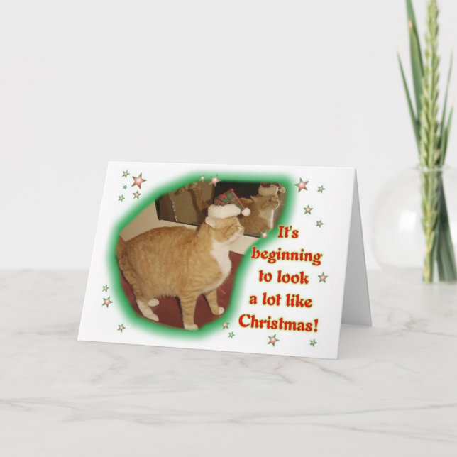 It's Beginning to Look a Lot Like Christmas Holiday Card (Front)