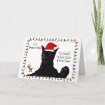 It&#39;s Beginning To Smell A Lot Like Christmas Cat Card