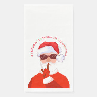 It's beginning to taste a lot like Christmas! Paper Guest Towels