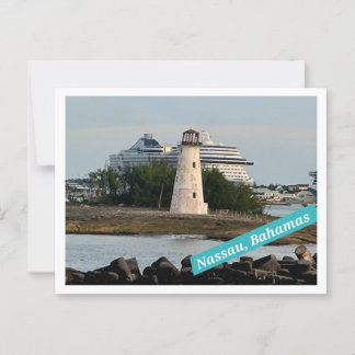 Its Better in the Bahamas Postcard