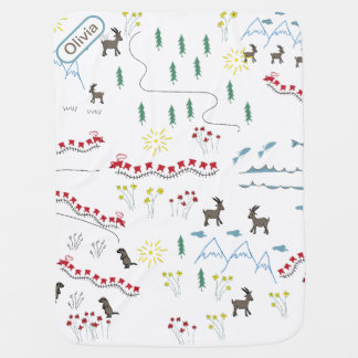 It's Better To Travel Personalized Baby Blanket