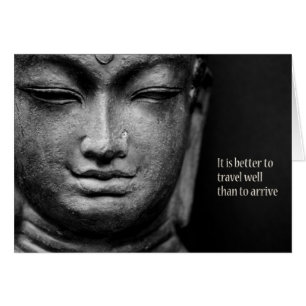 Its better to travel well than to arrive