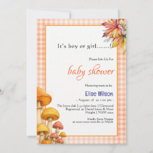 It's boy or girl fairytale baby shower invitation