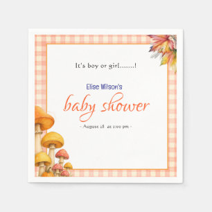 It's boy or girl fairytale baby shower napkins