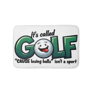 It's Called Golf Funny Bathroom Decor Bath Mat