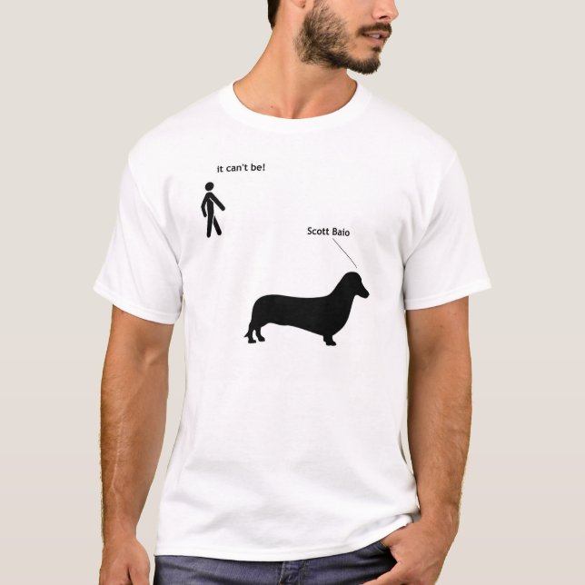 It's Can't Be...Scott Baio T-Shirt (Front)