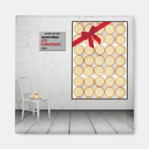 'It's Christmas' by Jessica Claus Magnet