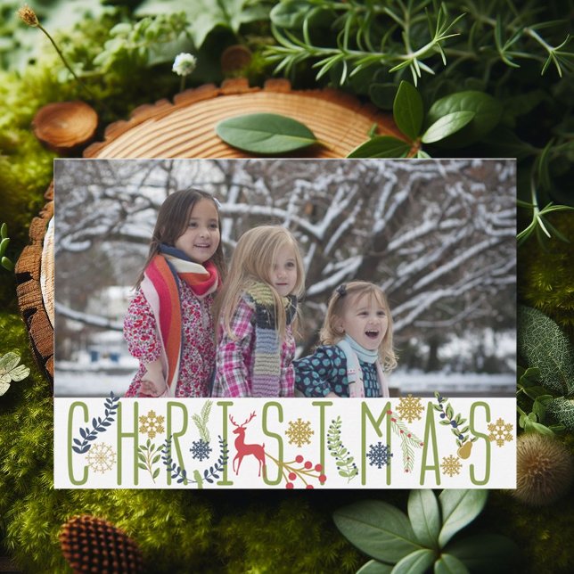 It's Christmas Holiday Photo Card (Creator Uploaded)