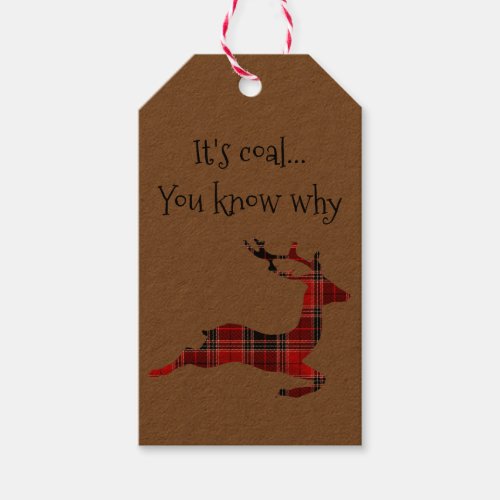 Its Coal funny Gift Tags