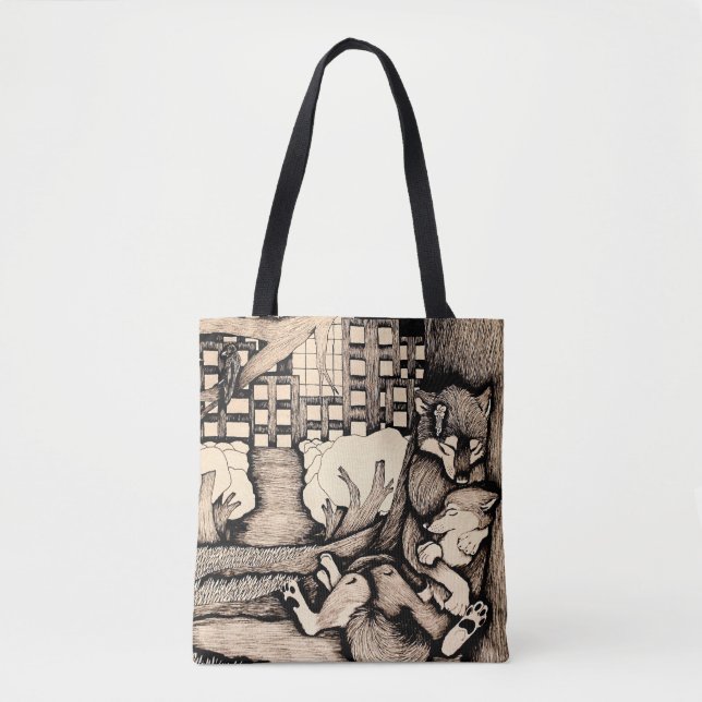 "It's cold out there" Tote Bag (Front)