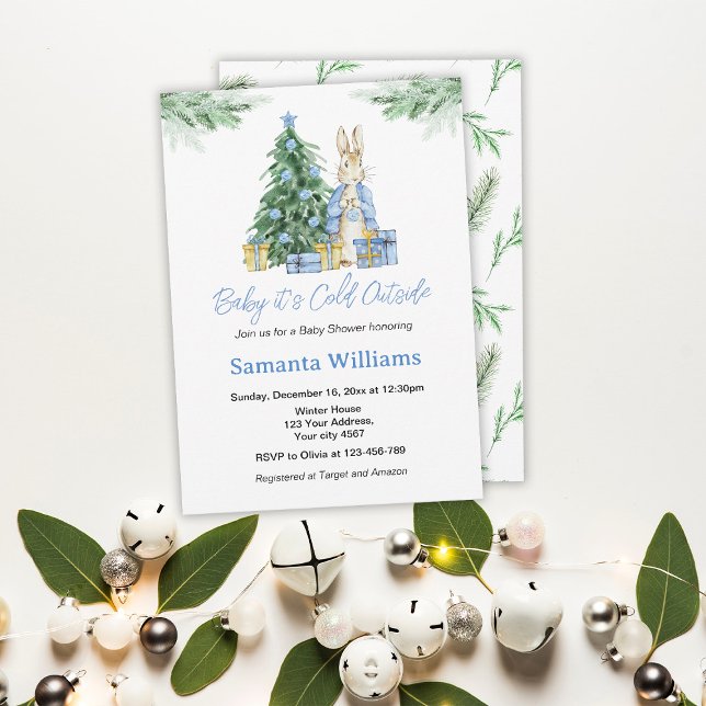 It's Cold Outside Baby Shower Invitation (Creator Uploaded)