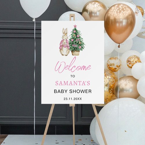 Its cold outside Baby Shower Welcome Foam Board