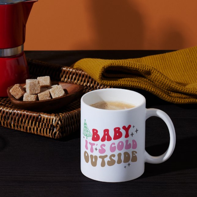 Its Cold Outside: Christmas Drinking Coffee Mug (Creator Uploaded)