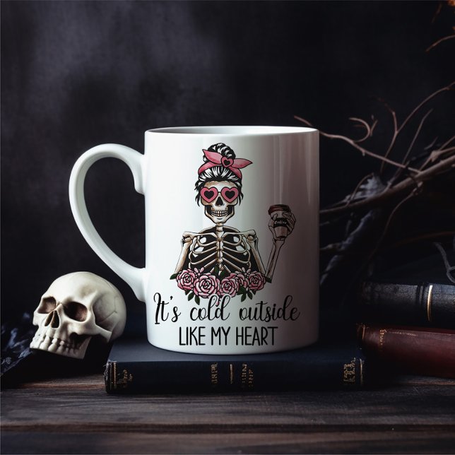 It's Cold Outside Valentines  Giant Coffee Mug (Creator Uploaded)