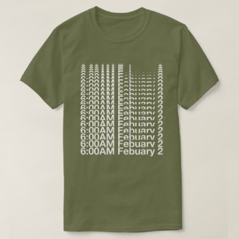 Its Coming Groundhog Day T-shirt by ZazzleHolidays at Zazzle