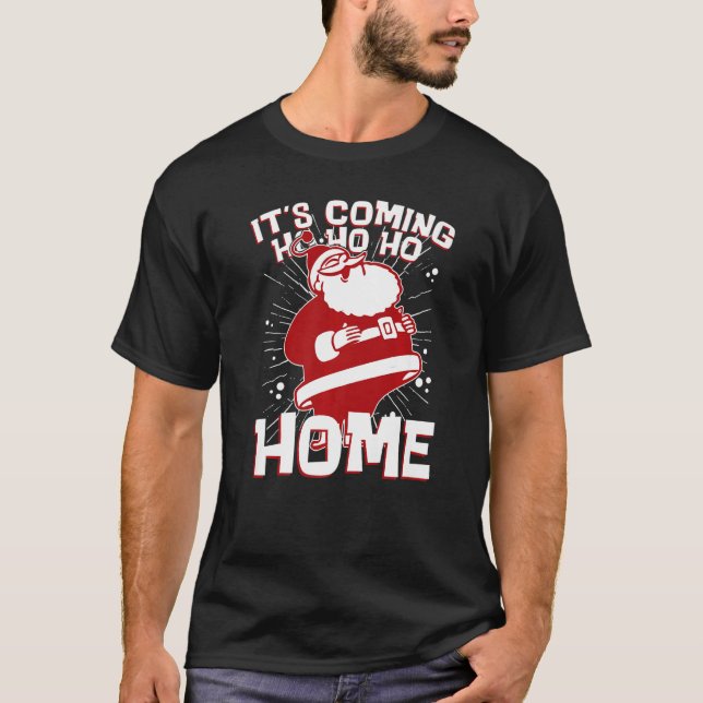 It's Coming Ho Ho Ho Home  England Football 2022 T-Shirt (Front)