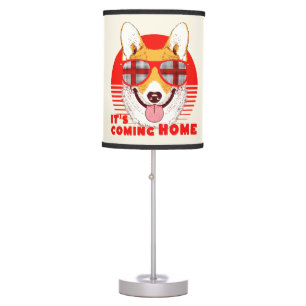 Its Coming Home corgi  Table Lamp
