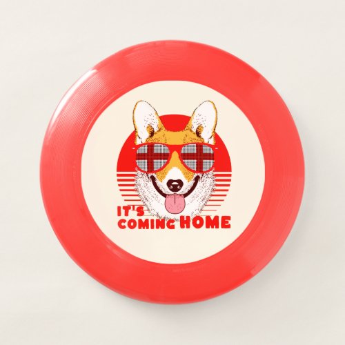 Its Coming Home corgi Wham_O Frisbee