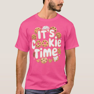 It'S Cookie Time Scout Girl Funny Cookie Dealer Ca T-Shirt