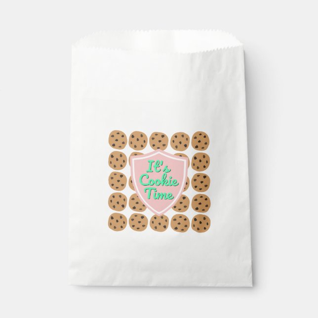 It's cookie time Troop Beverly Hills Favor Bag (Front)