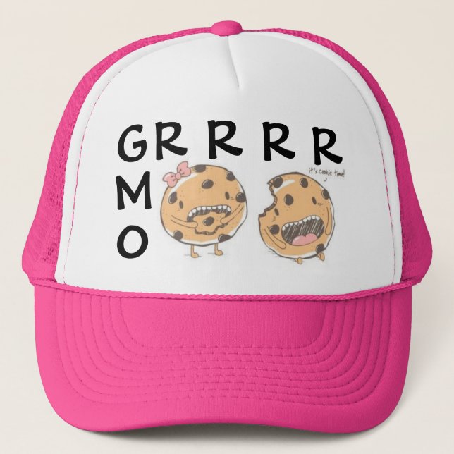 Its cookie time! trucker hat (Front)