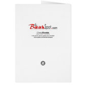 It's Cool To Be Smart! Card (Back)