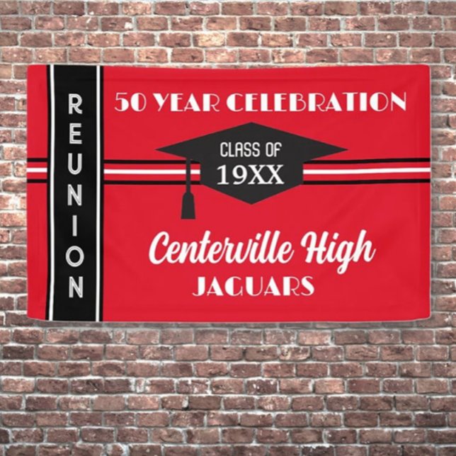 It's Customized! 50TH Class Reunion Banner (Creator Uploaded)