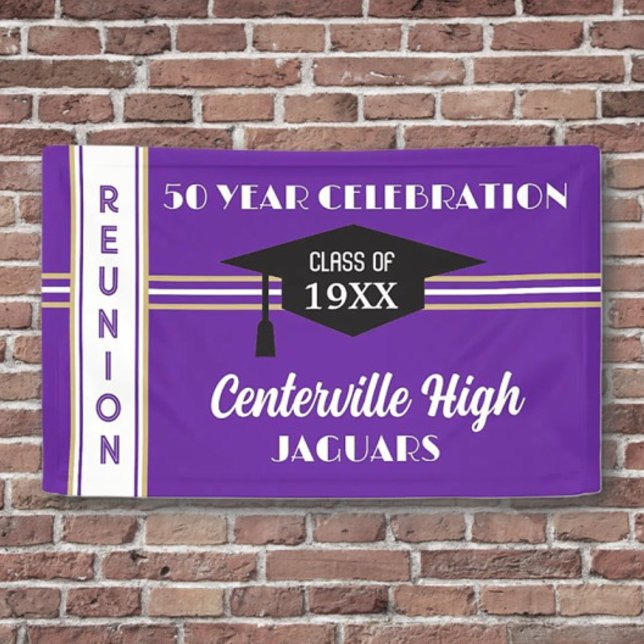 It's Customized! 50TH Class Reunion Banner (Creator Uploaded)