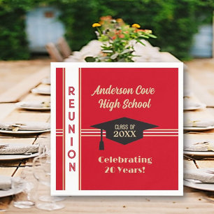 It's Customized! Trendy Class Reunion  Napkins