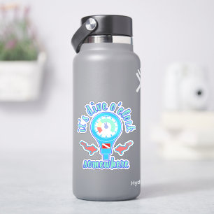 It's Dive o'Clock Somewhere Scuba Diving Sticker