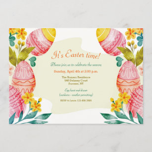 It's Easter Time Invitation
