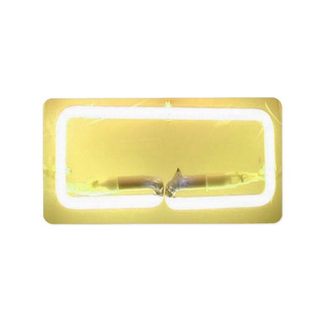 IT'S ELECTRIC! NEON SIGN Print your own labels (Front)