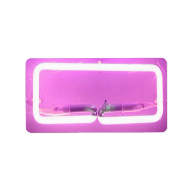 IT'S ELECTRIC! NEON SIGN Print your own labels (Front)