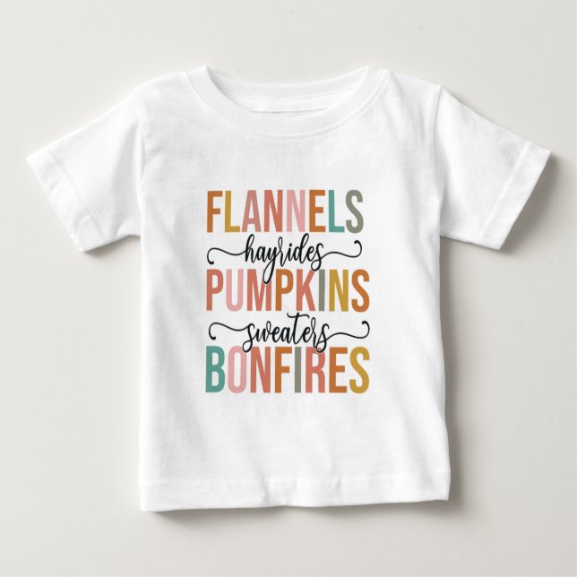 It's Fall Again Baby T-Shirt (Front)