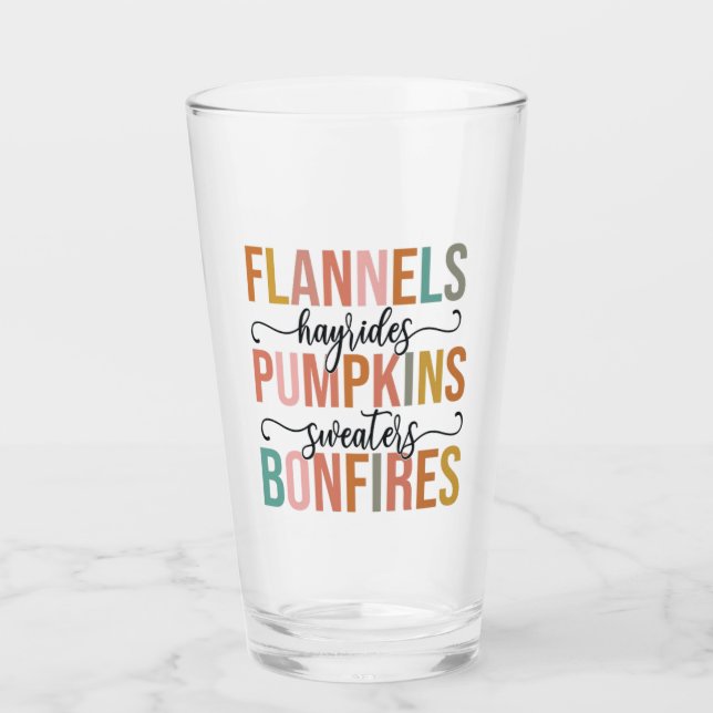 It's Fall Again Glass (Front)