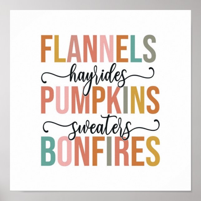 It's Fall Again Poster (Front)