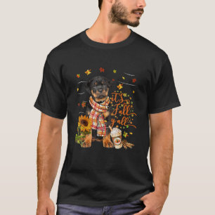 It's Fall Y All Rottweiler Dog Thanksgiving T-Shirt