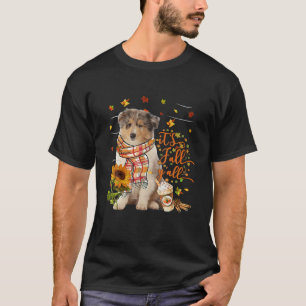It's Fall Y All Rough Collie Dog Thanksgiving T-Shirt