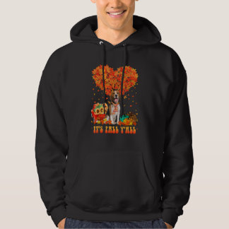 It's Fall Y'all Beagle Dog Pumpkin Autumn Tree Tha Hoodie