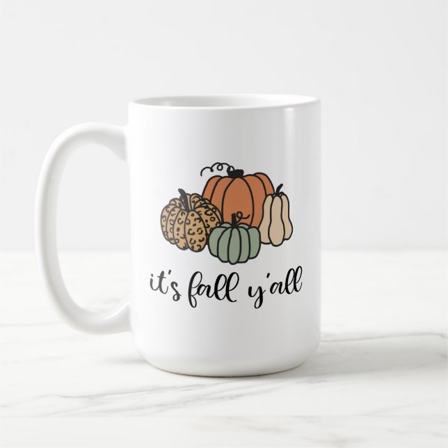 It's Fall Y'all Coffee Mug (Left)